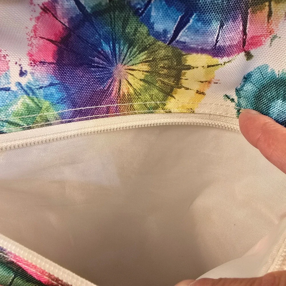 JanSport Big Student Backpack Multi Color Tie Dye Kaleidoscope School Bag